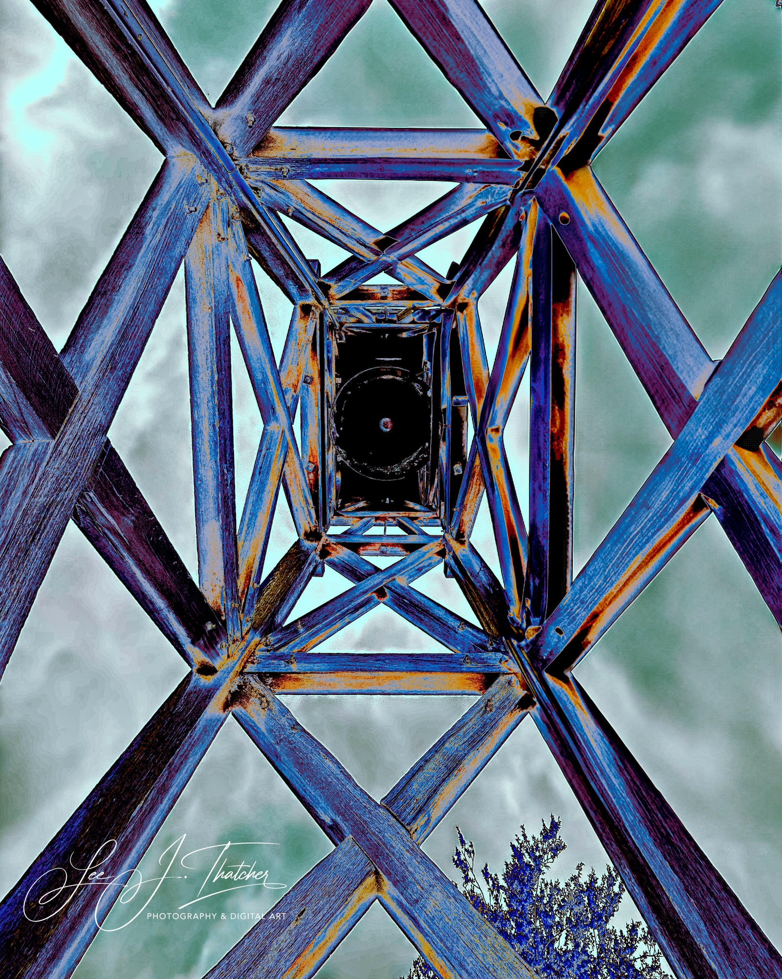 Ding Dong, cathedral tower, Dunedin photography, old bell photo, cathedral photography, Bell tower photography, Brass bell, church bell, stunning photography, beautiful photography, Blue art prints, Wall decor for home, Wall Art Business,  Australian photographer, LJT Photography