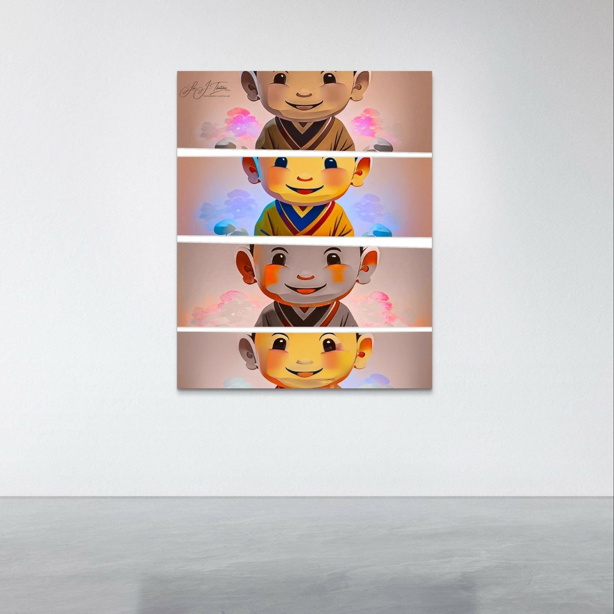 Four Little Monks.