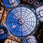 Milan Glow, Fine Architectural Photo, Galleria Vittorio Emanuele II, Milan photography, Italy photography, travel photography, Beautiful photography, art prints, Wall art, stunning photography, symmetrical photography, LJT photography, Australian photographer