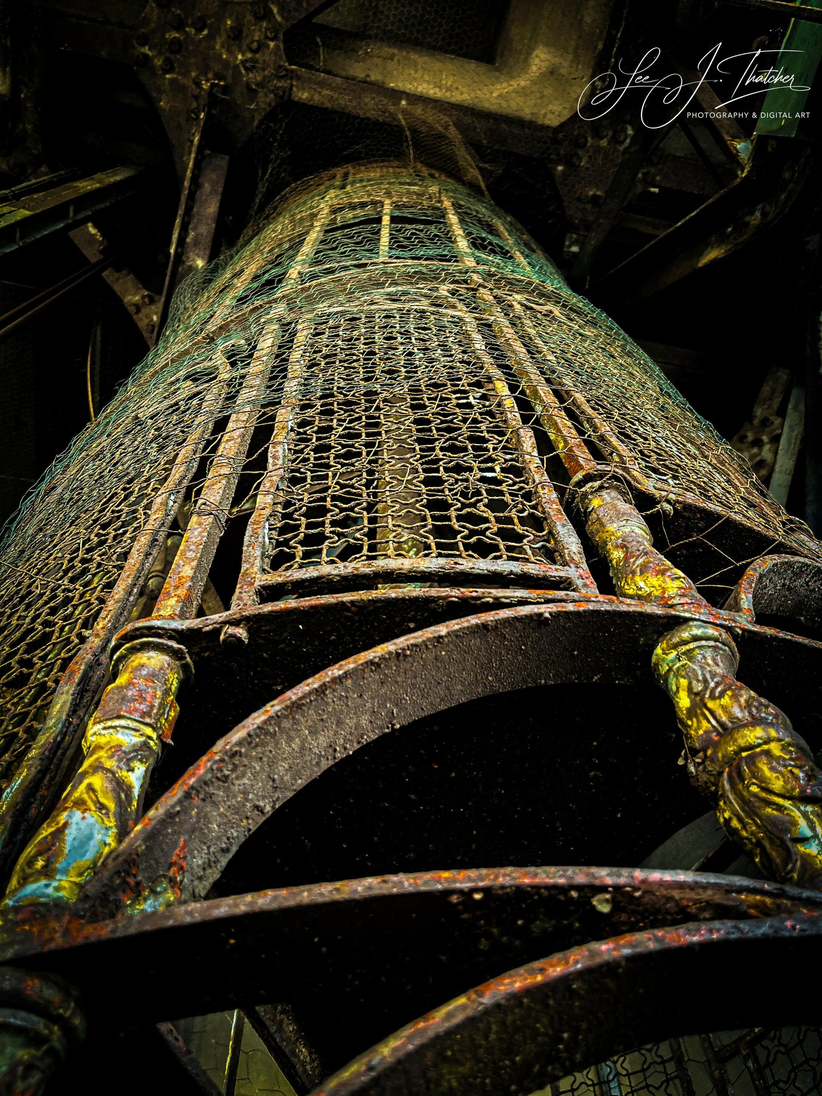 St. Marks Cage, St. Marks Campanile in Venice, historical photography, Venice travel photography, St Marks photography, digital artworks, unique wall art, wall decor, home art prints, Australia photographer, metal art prints,  LJT photography, Australian art prints,