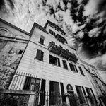 Village Digs, Parma Italy photography, Black and white wall prints, wall prints, Italian photography, photography of Italy, Italian architecture, terrace home Italy,