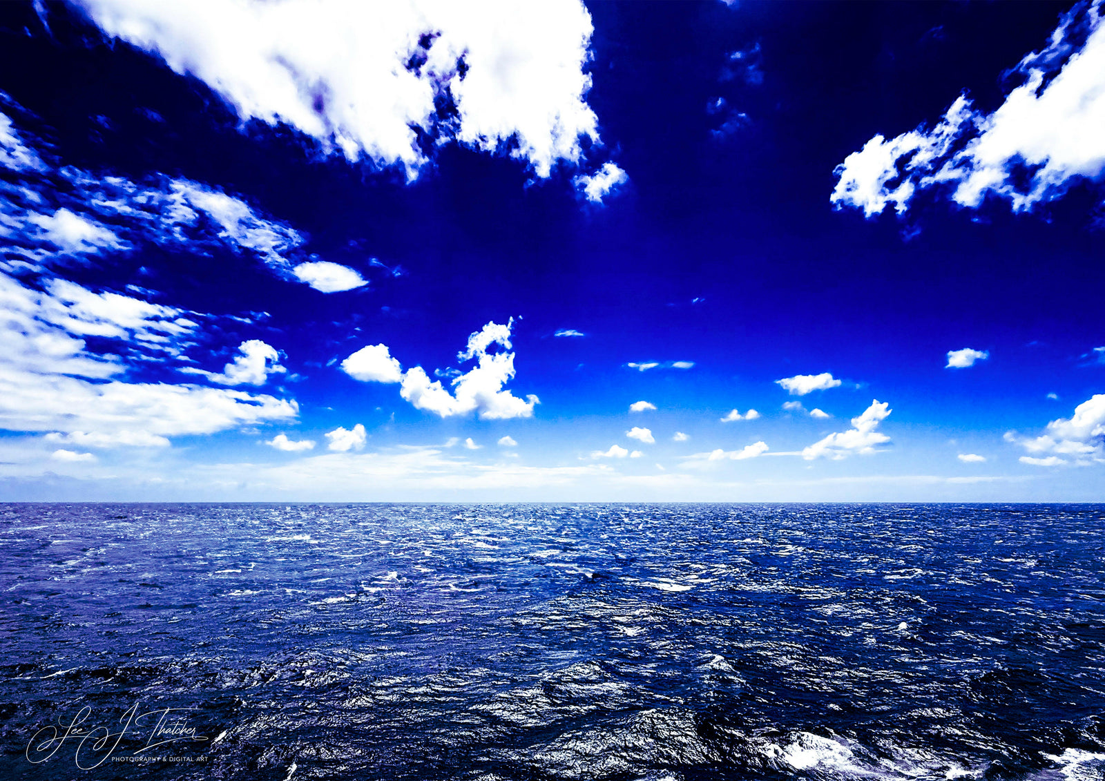 Blue.
