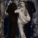 Old Hollywood, Vintage glamour photography, Digital art print, Wall art, elegant couple, red carpet couple, gallery wall art, gallery quality art prints