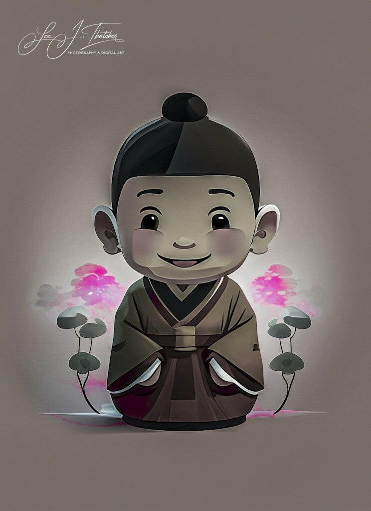 One Little Monk.