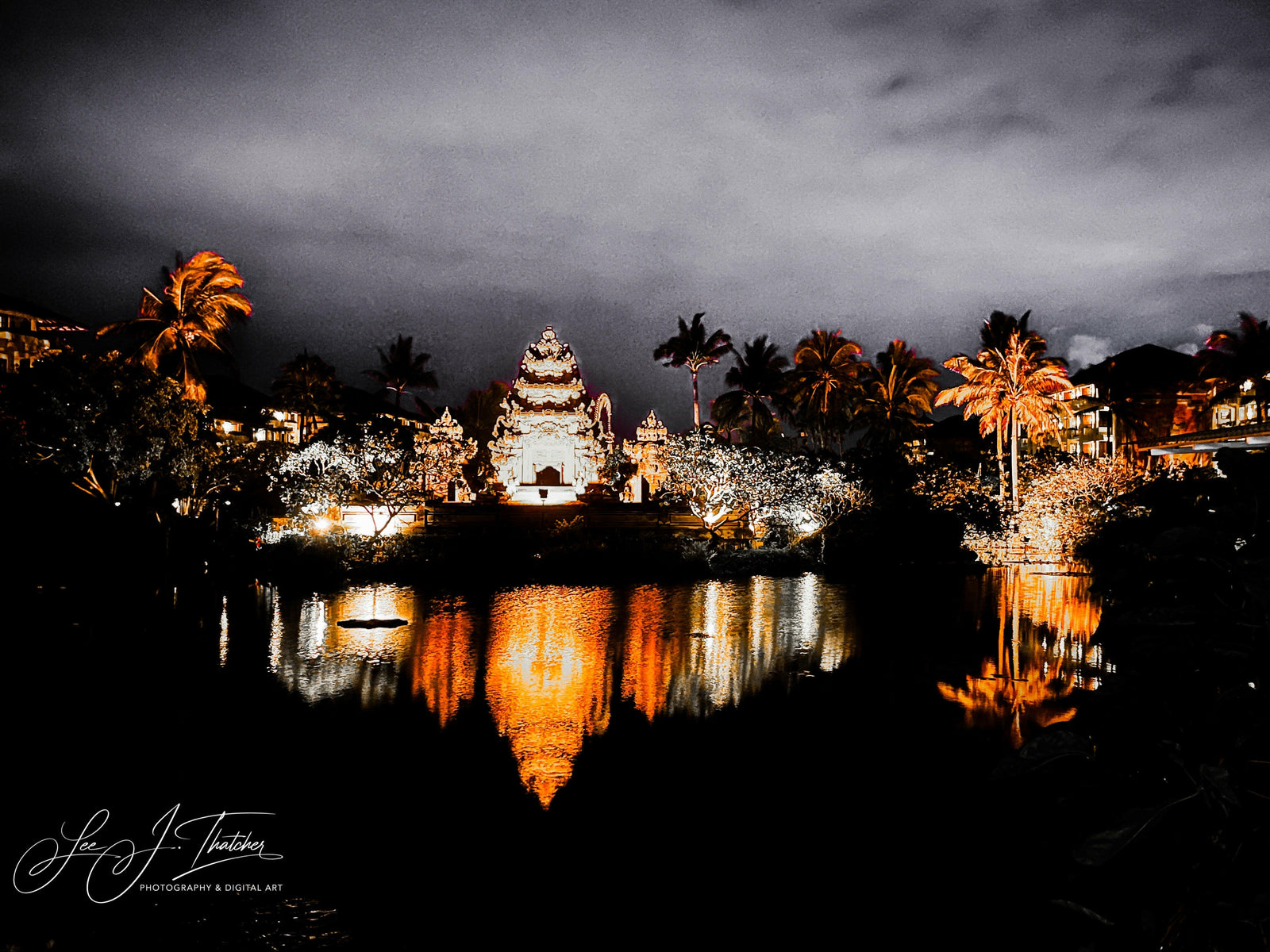 Reflections of Bali.